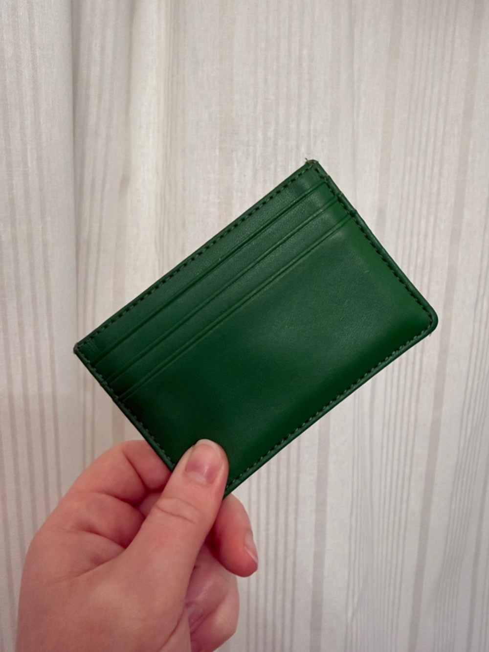 Kate Spade ♠️ Emerald Green Card Holder Wallet - Picture 2 of 3